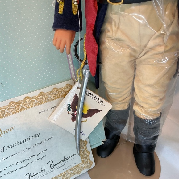 Collectible Effanbee Doll Andrew Jackson Presidents Collection - Picture 3 of 8